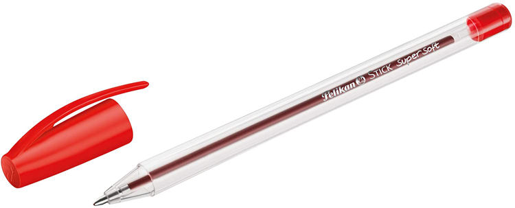 Picture of PS45  PELIKAN STICK RED PEN